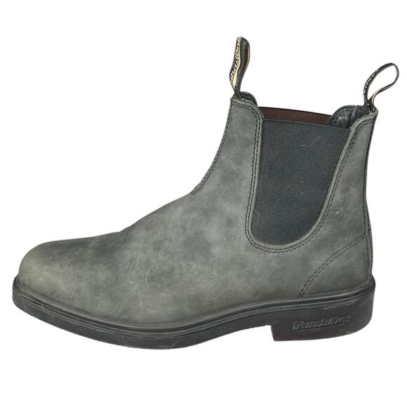Blundstone Women’s 1910 Steel Grey Leather Chelsea Boot Size 8 US 10 - Picture 3 of 10